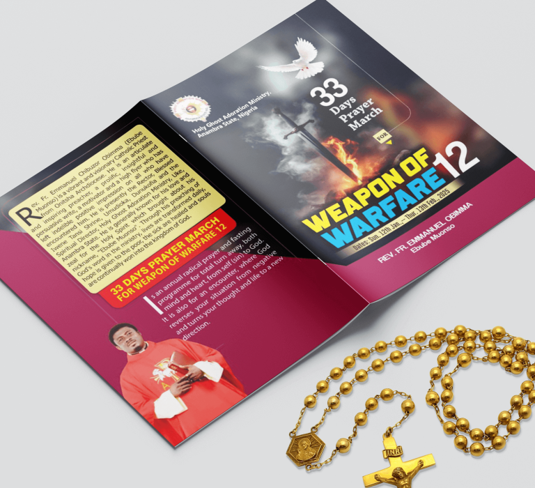 33-DAYS PRAYER MARCH: JOIN FR. EBUBE MUONSO ONLINE